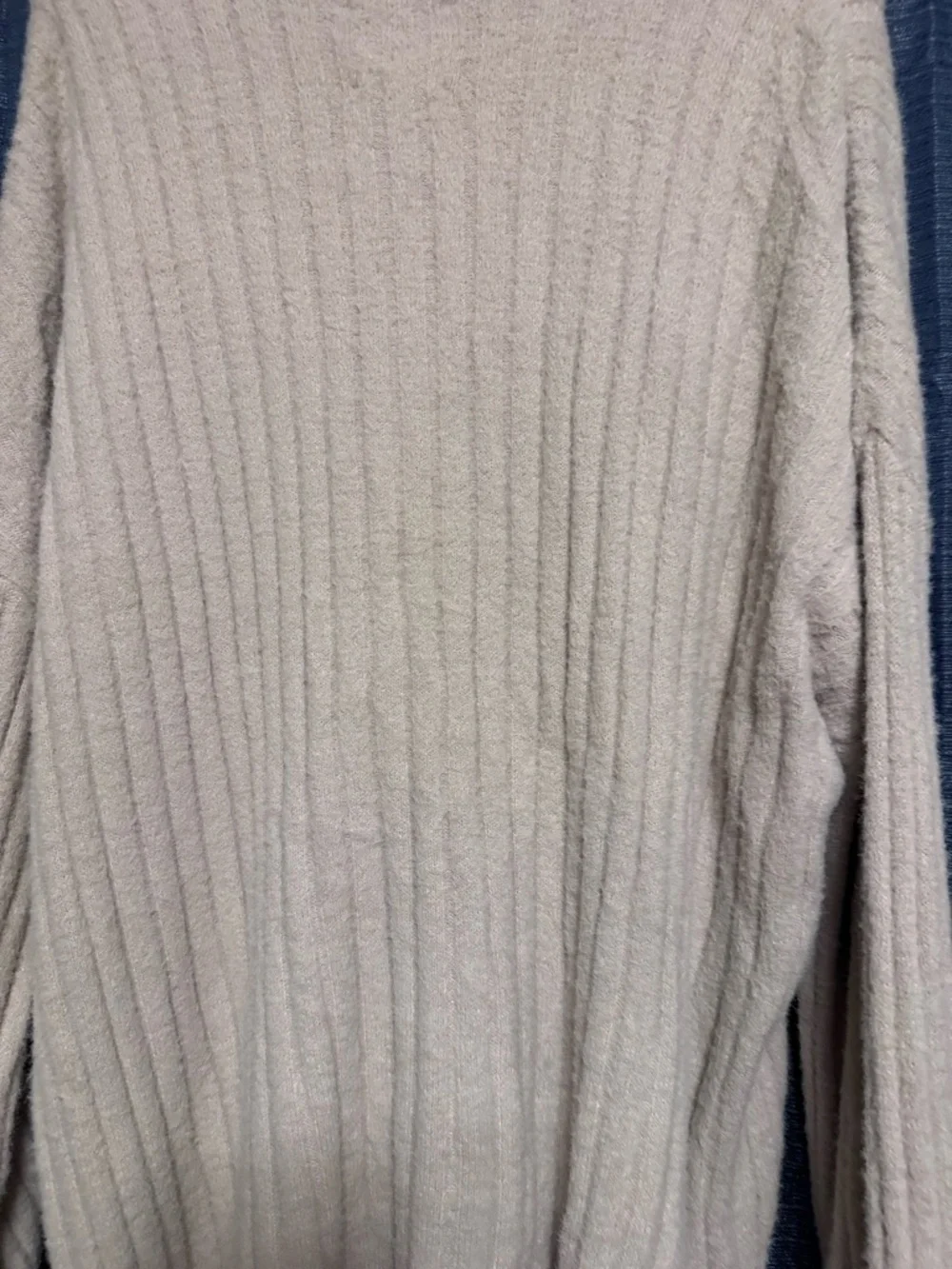 aerie ribbed knit oversized soft sweater Size Large